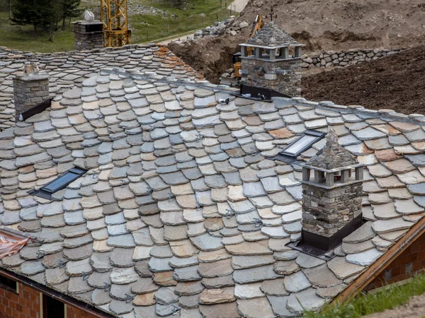 Karousades Corfú Grecia Agosto 2017 Piedra Redonda Patio Casa Acogedora