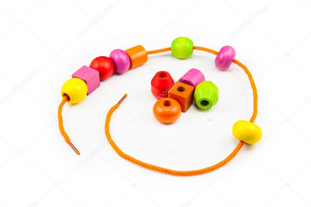 Colorful Wooden Beads Necklace
