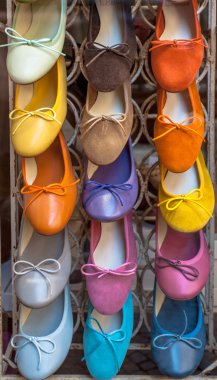 Renkli el yapımı İtalyan Ayakkabı