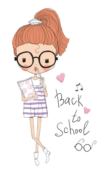 Back to School concept — Stock Vector