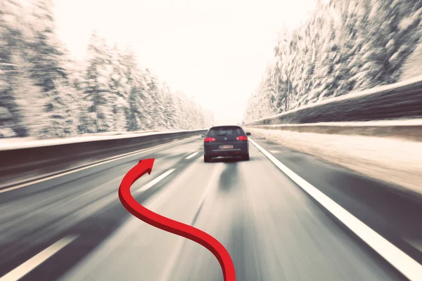 Yüksek hız kavramı, tehlikeli yetişme araba