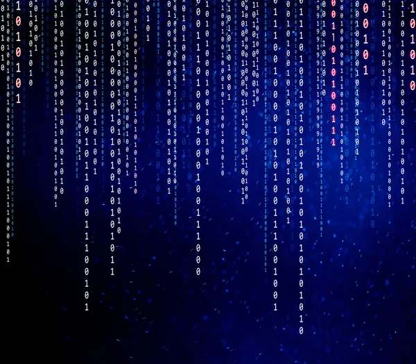 Matrix binary code wallpaper — Stock Photo, Image