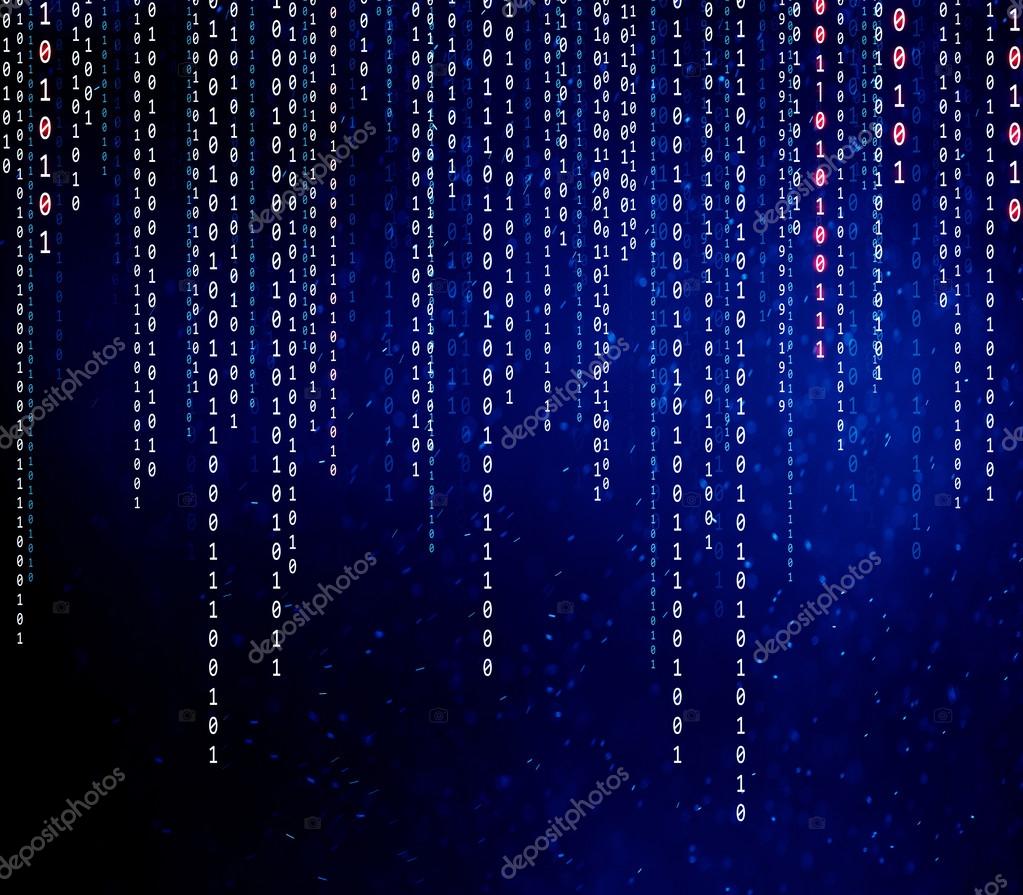 Matrix binary code wallpaper Stock Photo by ©robsonphoto 75943595
