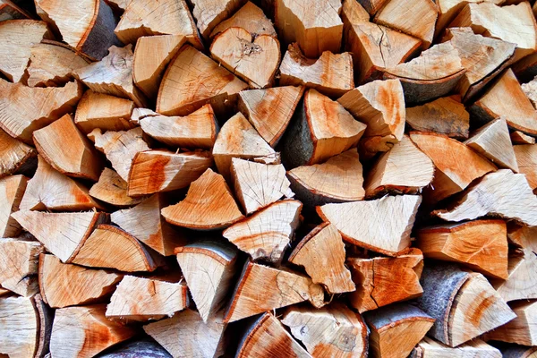 Trockenes Brennholz — Stockfoto