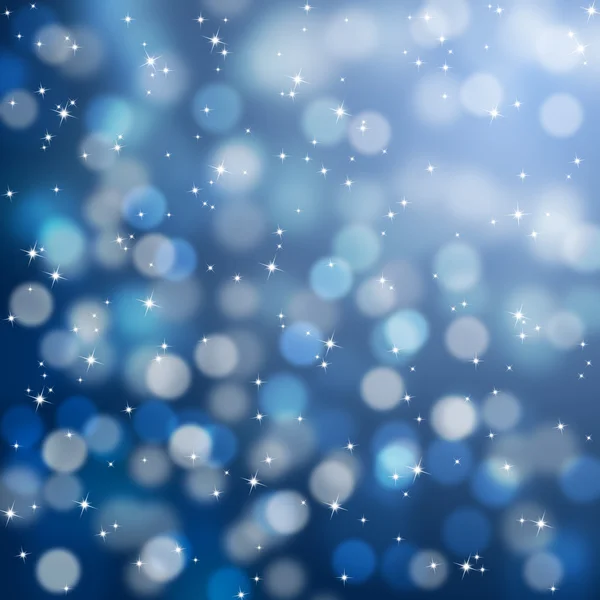 Abstract blue winter background — Stock Photo, Image