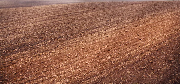 Verimli sürülmüş topraklar — Stok fotoğraf