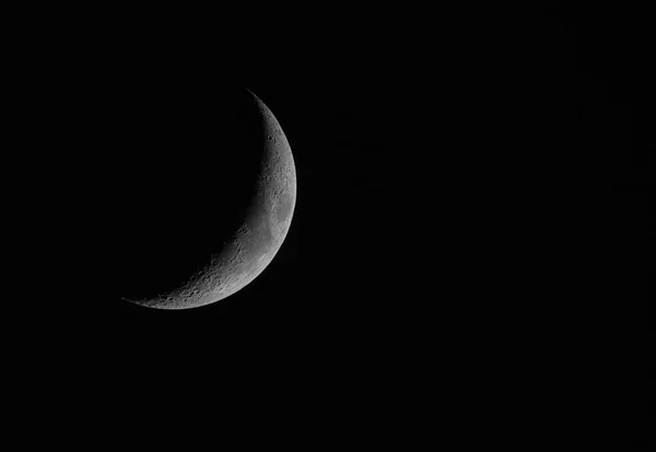 Der Aufgehende Frühlingsmond Weicher Fokus Natürliche Zusammensetzung — Stockfoto