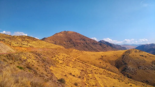 Bergslandskap Armenien Naturlig Resebakgrund — Stockfoto