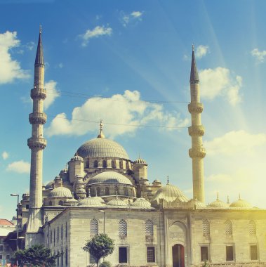 blue mosque, Istanbul. Travel concept