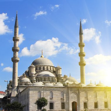 blue mosque, Istanbul. Travel concept