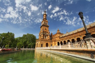 Seville, İspanya, Endülüs seyahat kavramı Gotik tarzı mimarisi