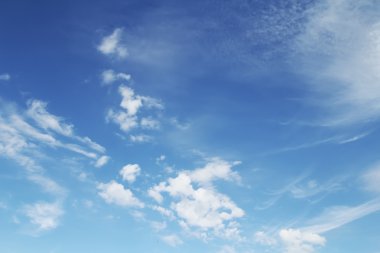 bulutlar, gündoğumu ile gökyüzü cloudskape .