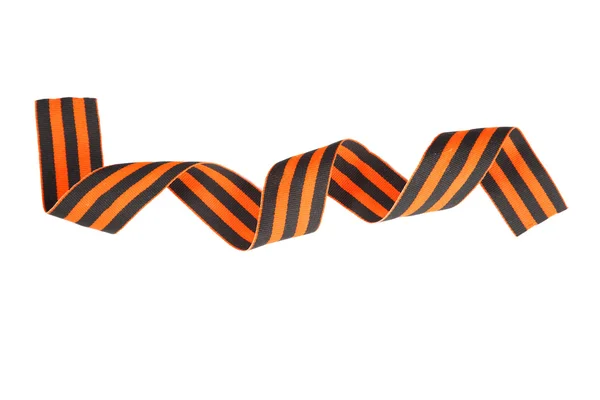 Büyük Vatanseverlik Savaşı St. George's şerit beyaz bir arka plan üzerinde izole zaferle sembolleri