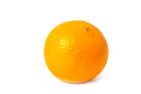 Frutas de laranja em branco — Fotografia de Stock