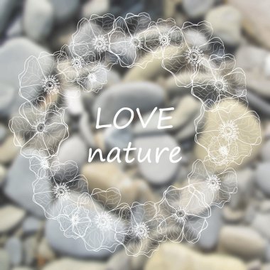 Bulanık doğa artalanları çerçeve ile