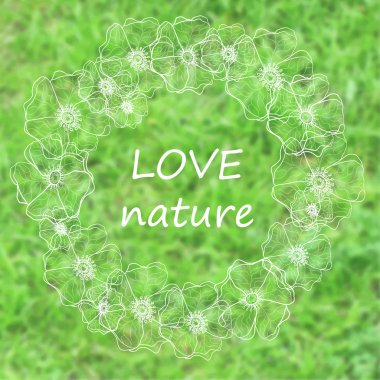 Bulanık doğa artalanları çerçeve ile