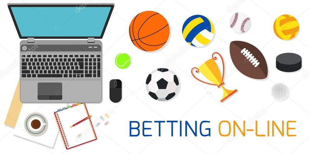 Concept for web banner sports betting statistics.