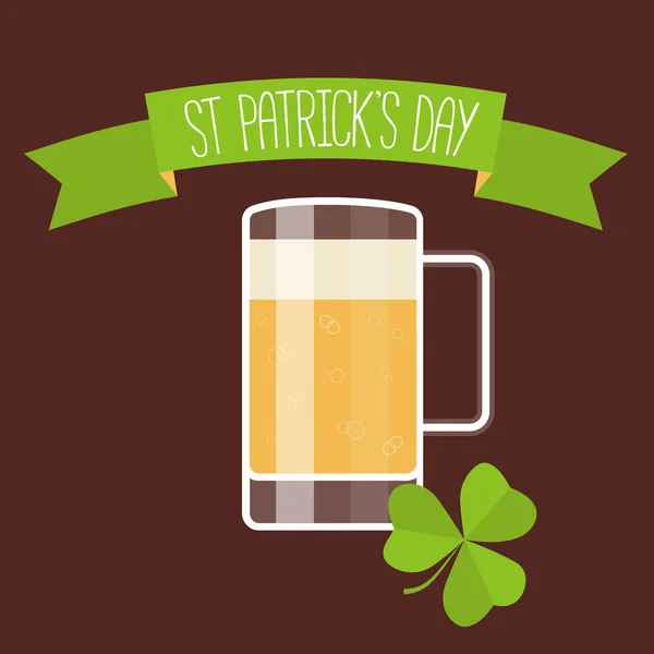 Carte Happy St Patricks Day — Image vectorielle