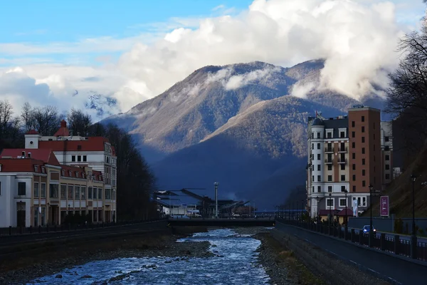 Sotsji Rosa Khutor Krasnaja Poljana — Stockfoto