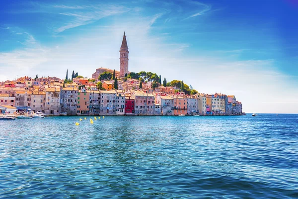 Mar Adriático perto da antiga cidade veneziana — Fotografia de Stock