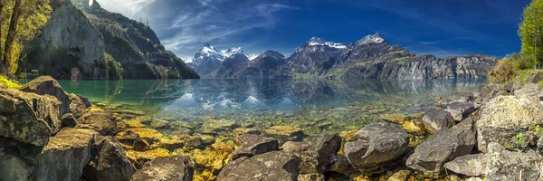 Vacker utsikt över sjön Lucerne — Stockfoto