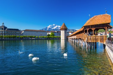 Tarihi şehir merkezi Lucerne