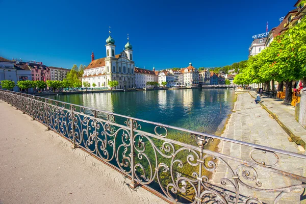 Centro storico di Lucerna — Foto Stock