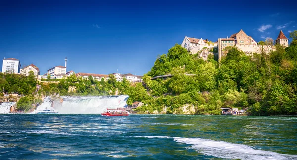 Tilik ke Rhine Falls — Stok Foto