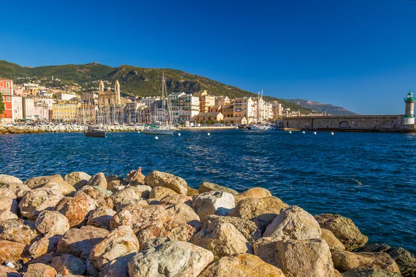 Centro histórico de Bastia — Fotografia de Stock