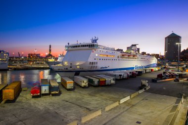 Tirrenia Ferry terminal clipart