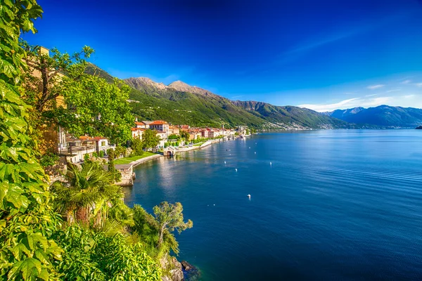 Cannero riviera village — Stock Photo, Image