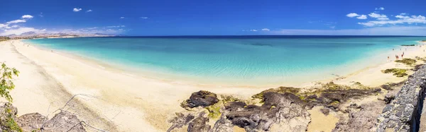 Costa Calma sandig strand — Stockfoto