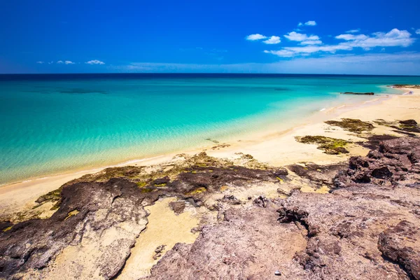 Costa Calma sandy beach — Stock Photo, Image