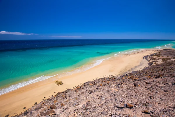 Praia de areia Esquinzo — Fotografia de Stock