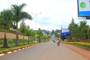 Merkez şehir Kigali, Ruanda, Afrika