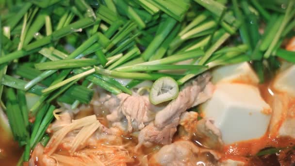 Kimchi casserole ou Kimuchi Nabe au Japon — Video