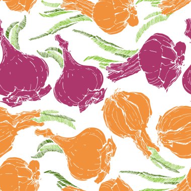 Soğan ampuller desen.