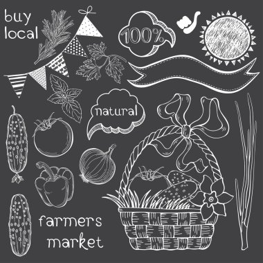 Farmer's market elemanları