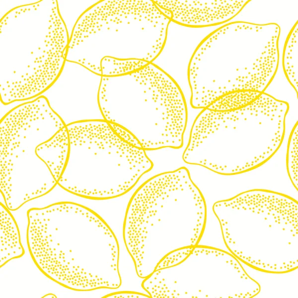 Lemons pattern — Stock Vector