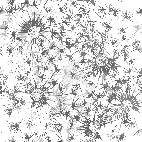 タンポポの花の手描き — ストックベクタ