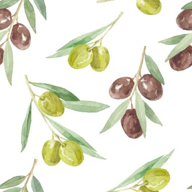 zeytin dalı ile desen.