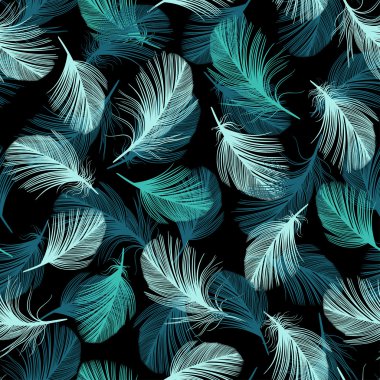 Eşarplı çizilmiş desen.