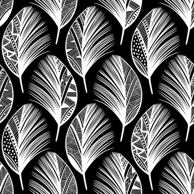 çizilmiş doodle tüyler