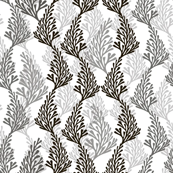 Seamless pattern of herbs — Stock Vector