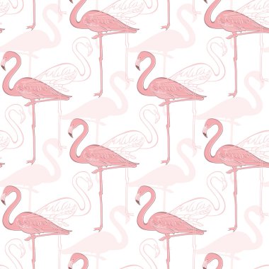 Flamingolar ile Seamless Modeli