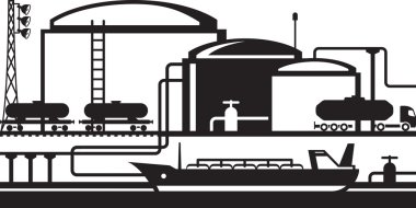 Terminal petrol tankları