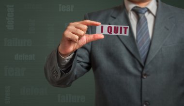 Adam gösteren kartvizit metin - istifa