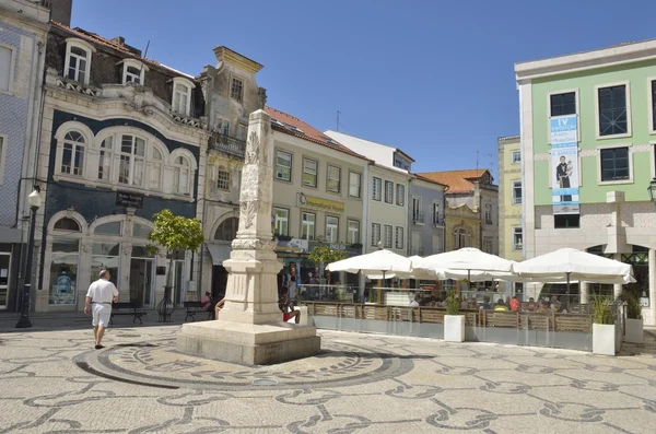 Plaza en Aveiro — Foto de Stock