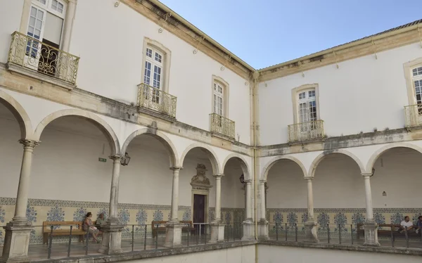 Innenhof der coimbra universität — Stockfoto