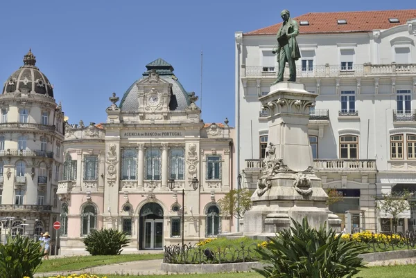 Portekiz kıyısında ajansı bina Telifsiz Stok Fotoğraflar